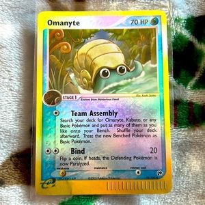2003 Pokemon Omanyte 70/100